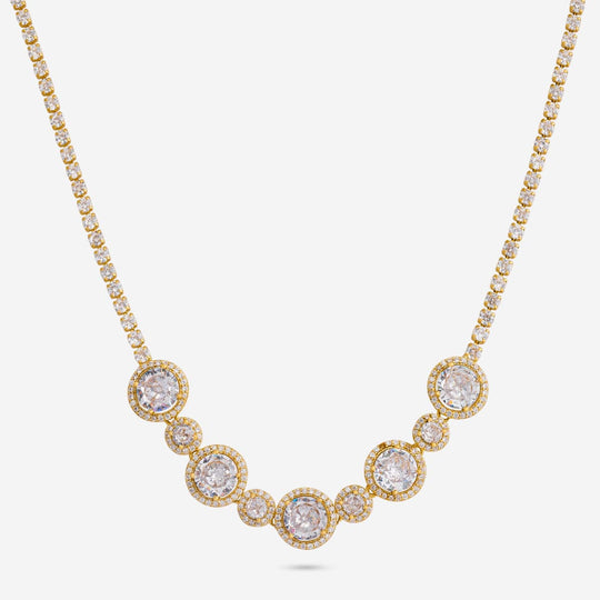 Trendy Zircon Necklace Trendy Necklace 192241