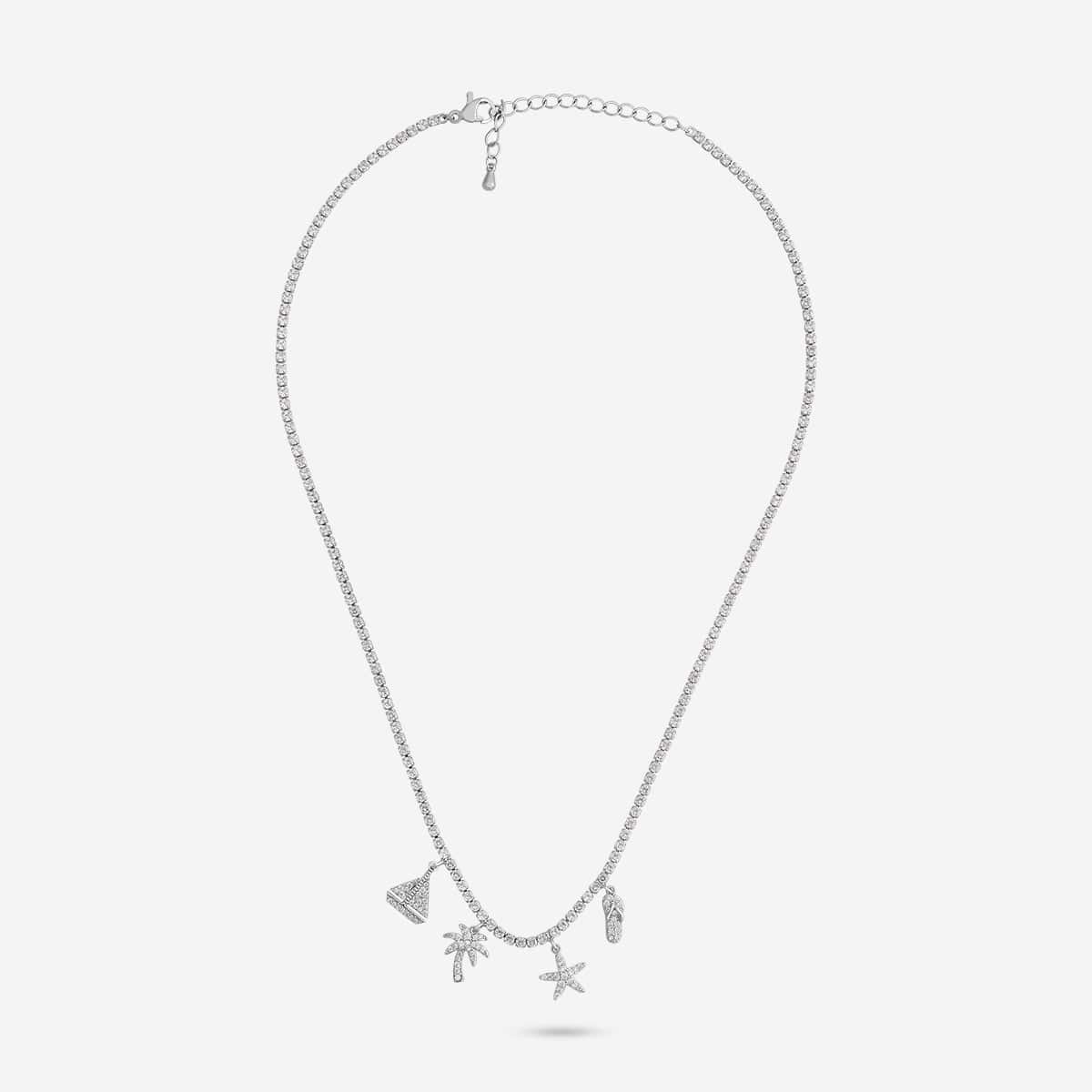 Trendy Zircon Necklace Trendy Necklace 192243