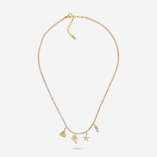 Trendy Zircon Necklace Trendy Necklace 192243
