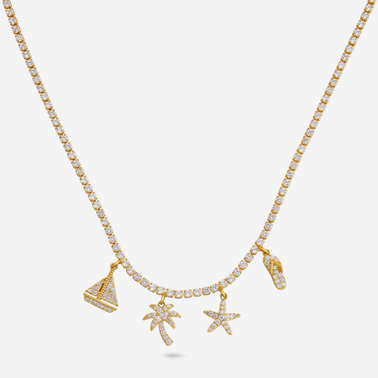 Trendy Zircon Necklace Trendy Necklace 192243