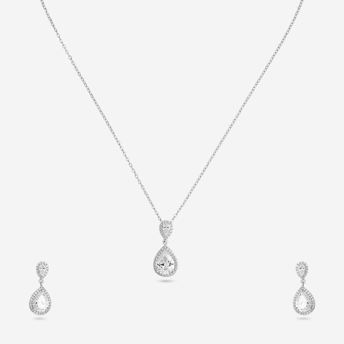 Trendy Zircon Necklace Trendy Necklace 195940