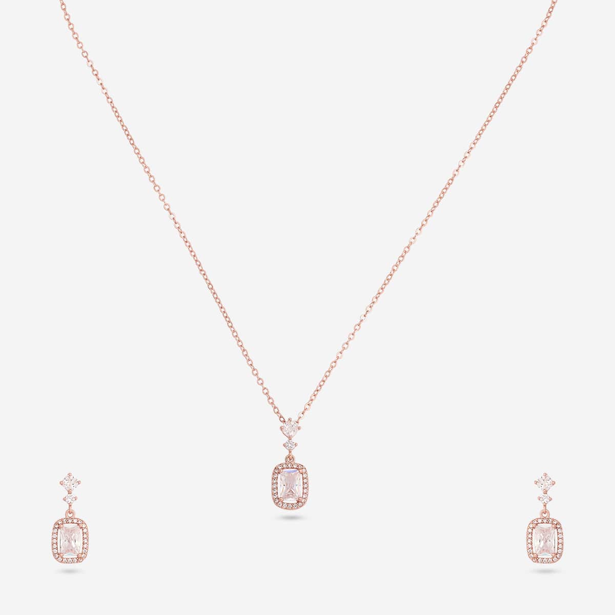 Trendy Zircon Necklace Trendy Necklace 196281