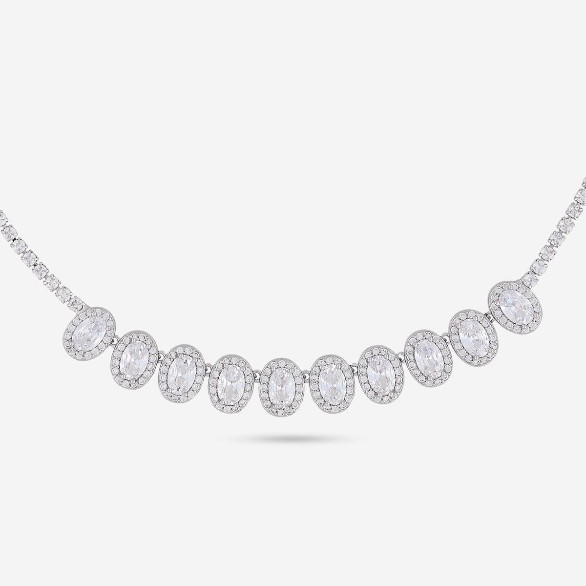 Trendy Zircon Necklace Trendy Necklace 198058