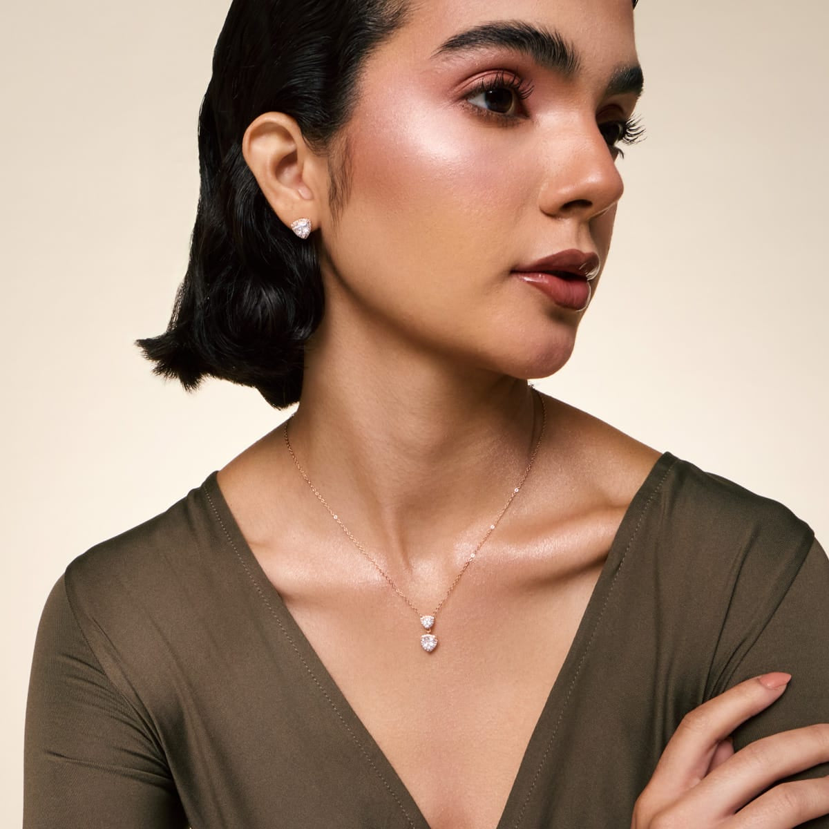 Trendy Zircon Necklace Trendy Necklace 199028