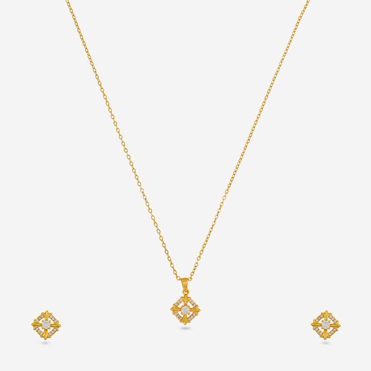 Trendy Zircon Necklace Trendy Necklace 199030