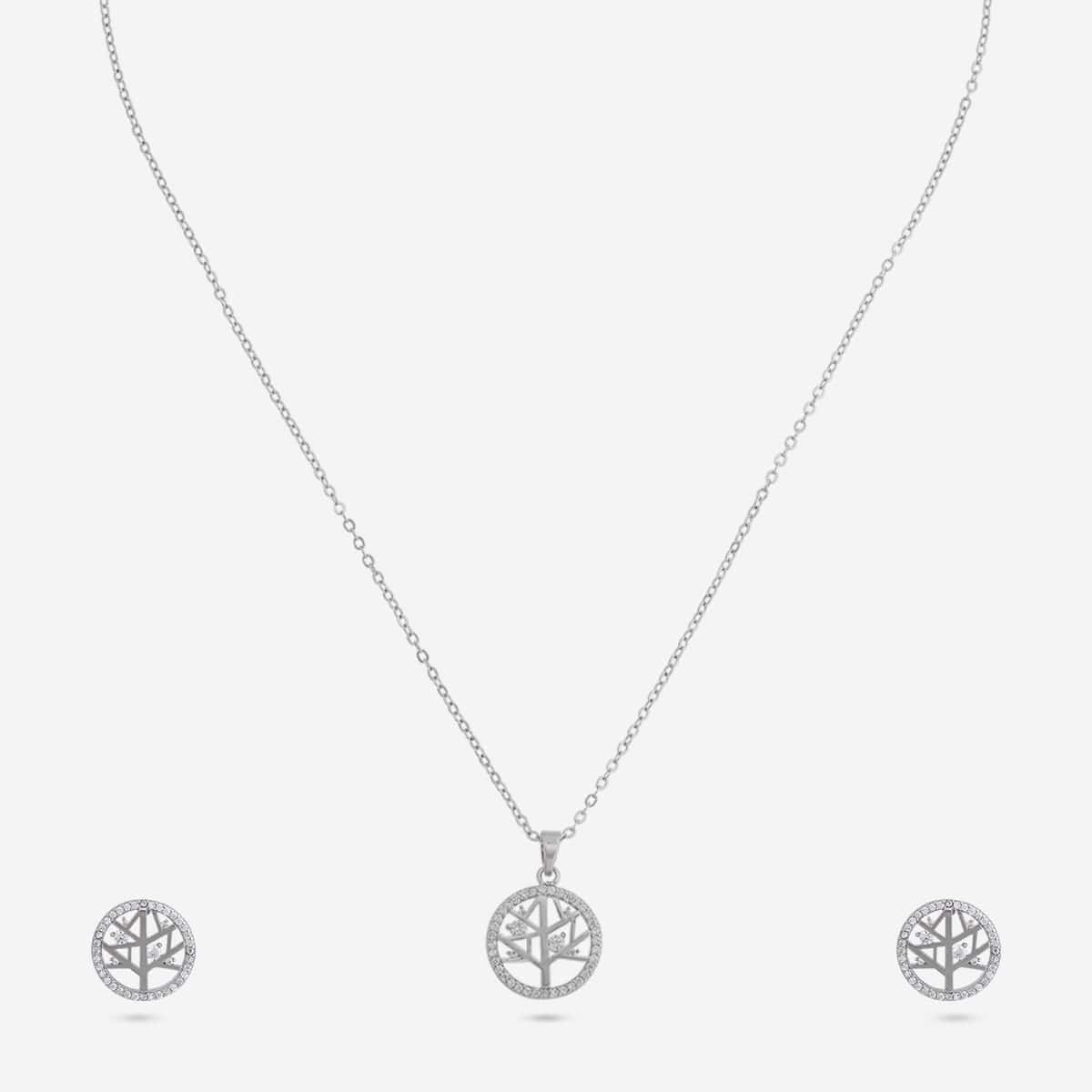 Trendy Zircon Necklace Trendy Necklace 199135