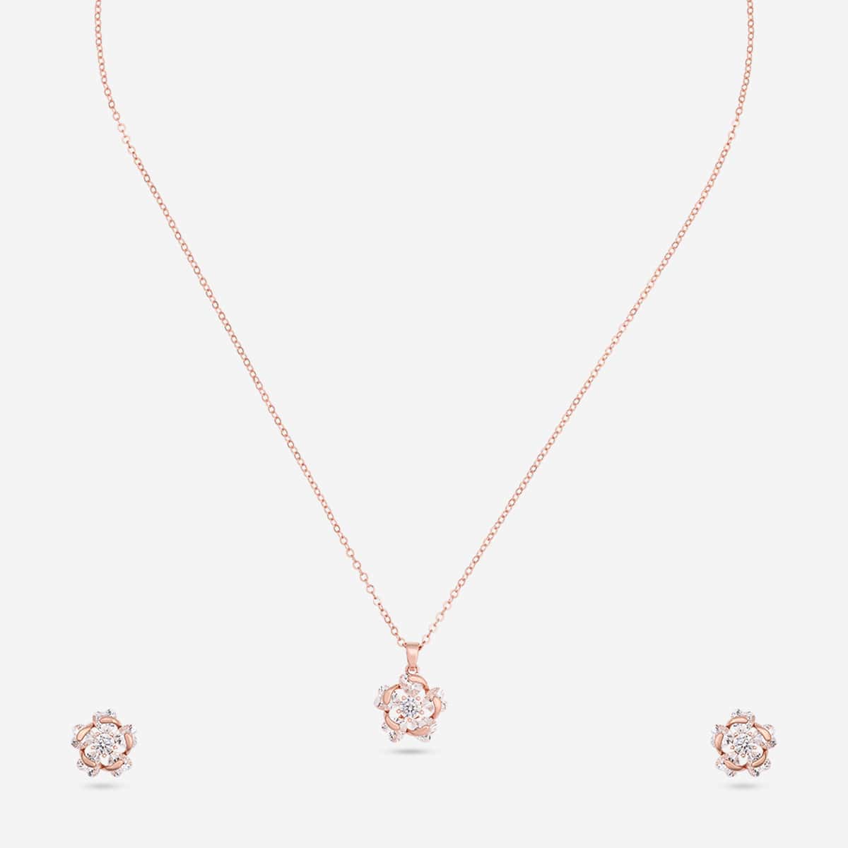 Trendy Zircon Necklace Trendy Necklace 203575