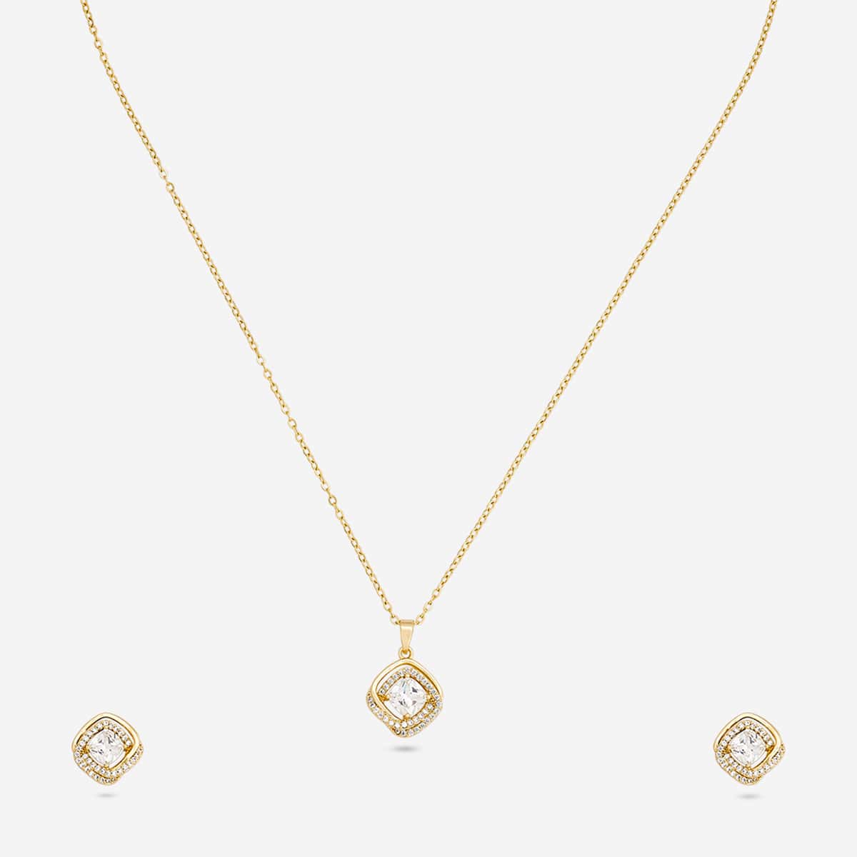 Trendy Zircon Necklace Trendy Necklace 203606
