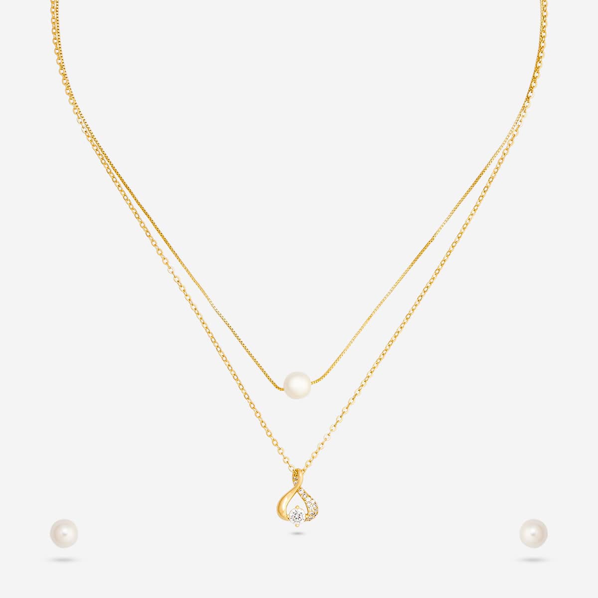 Trendy Zircon Necklace Trendy Necklace 203607