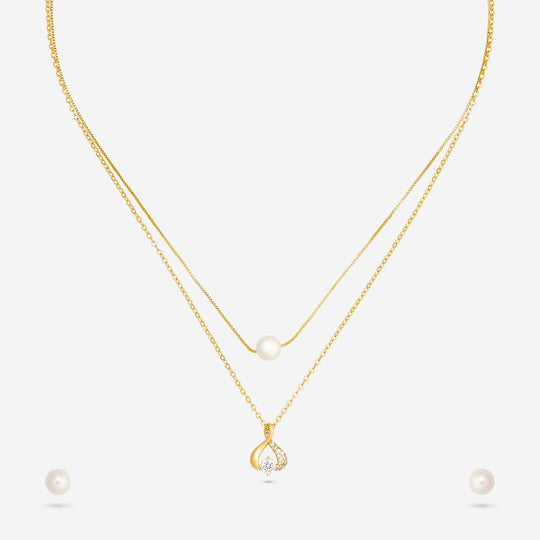 Trendy Zircon Necklace Trendy Necklace 203607