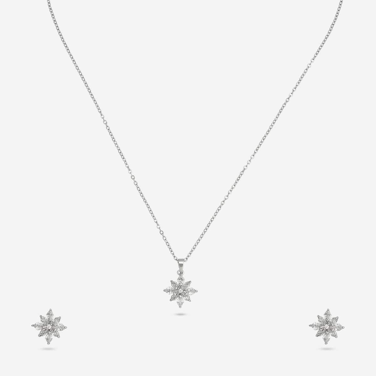 Trendy Zircon Necklace Trendy Necklace 203608