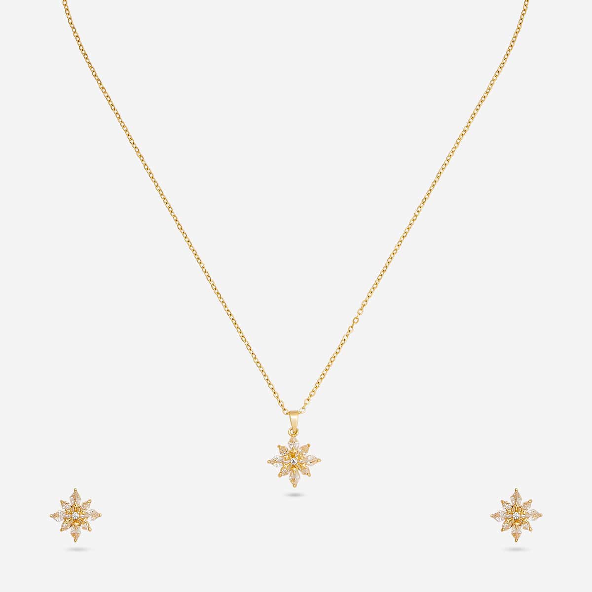 Trendy Zircon Necklace Trendy Necklace 203608