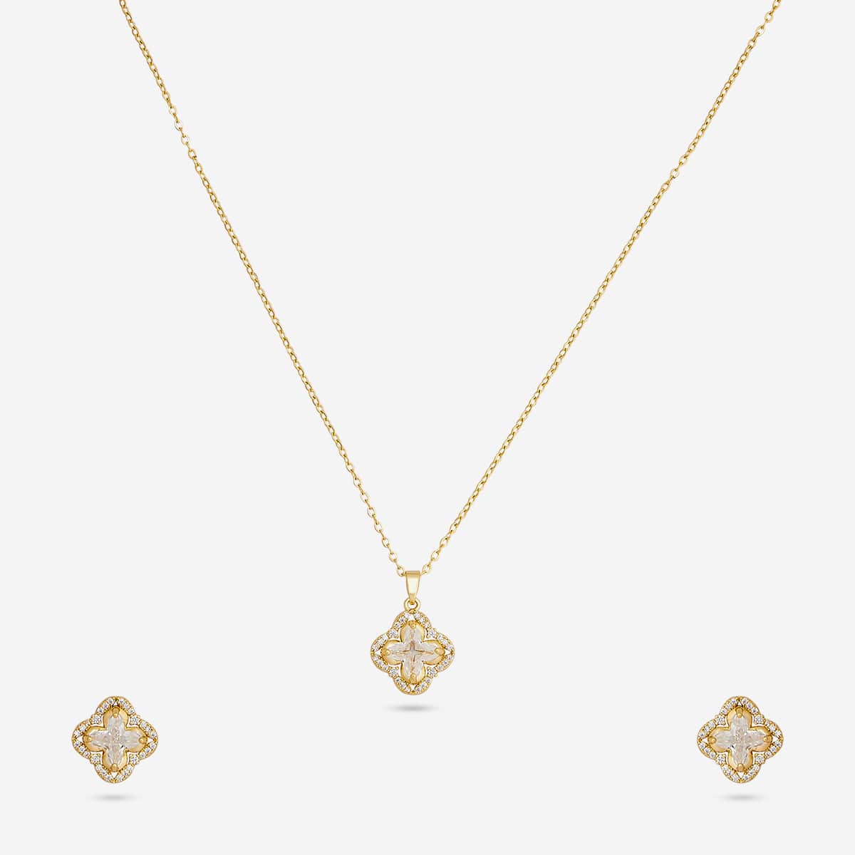 Trendy Zircon Necklace Trendy Necklace 203609