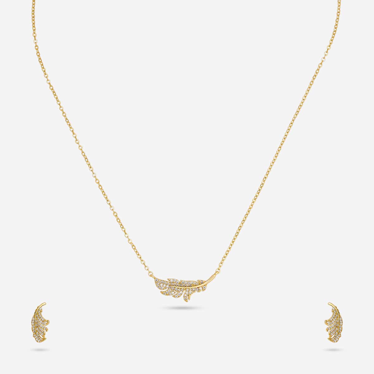 Trendy Zircon Necklace Trendy Necklace 203635