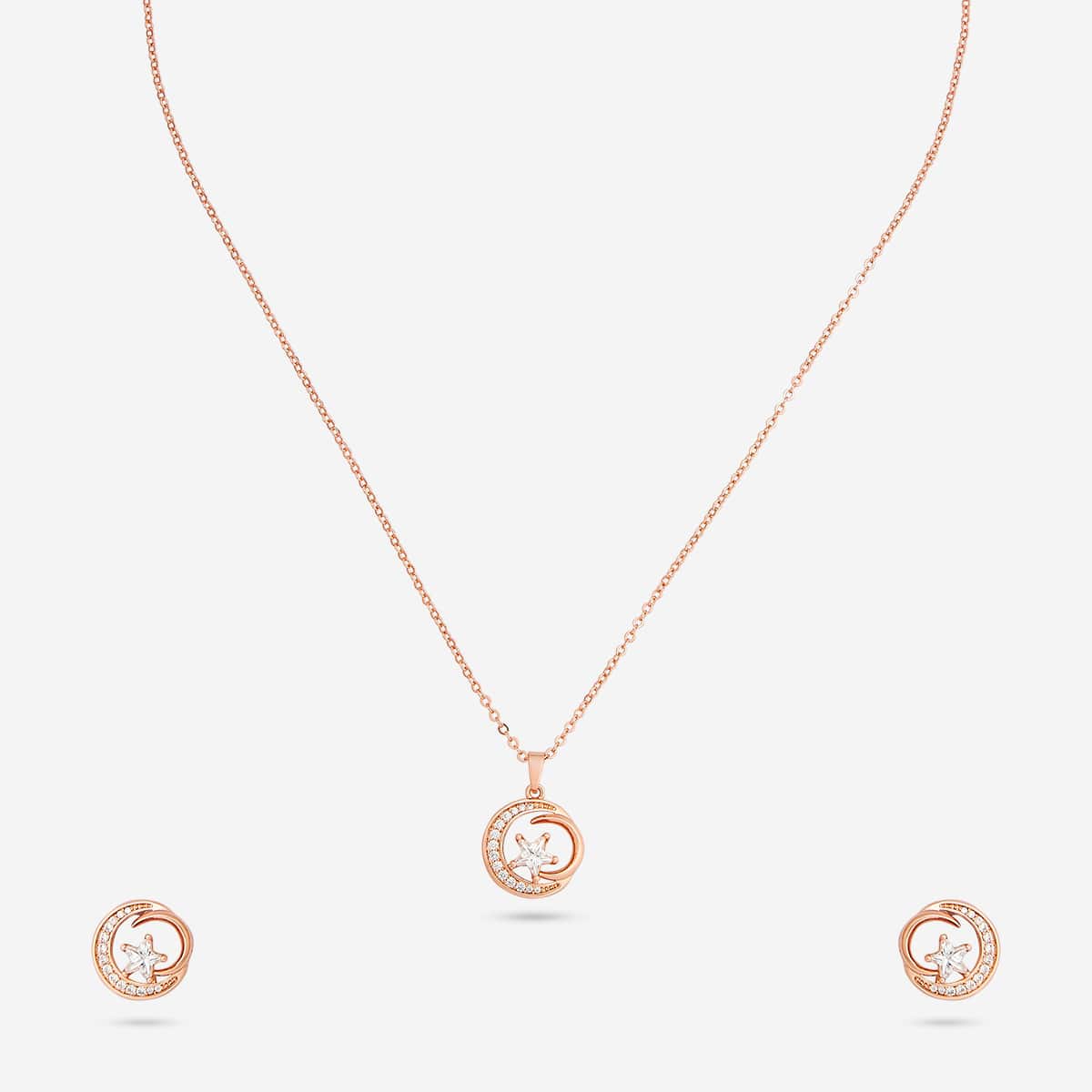 Trendy Zircon Necklace Trendy Necklace 203636