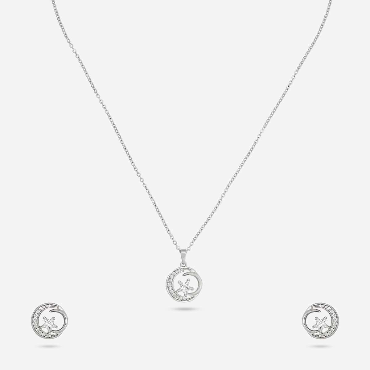 Trendy Zircon Necklace Trendy Necklace 203636