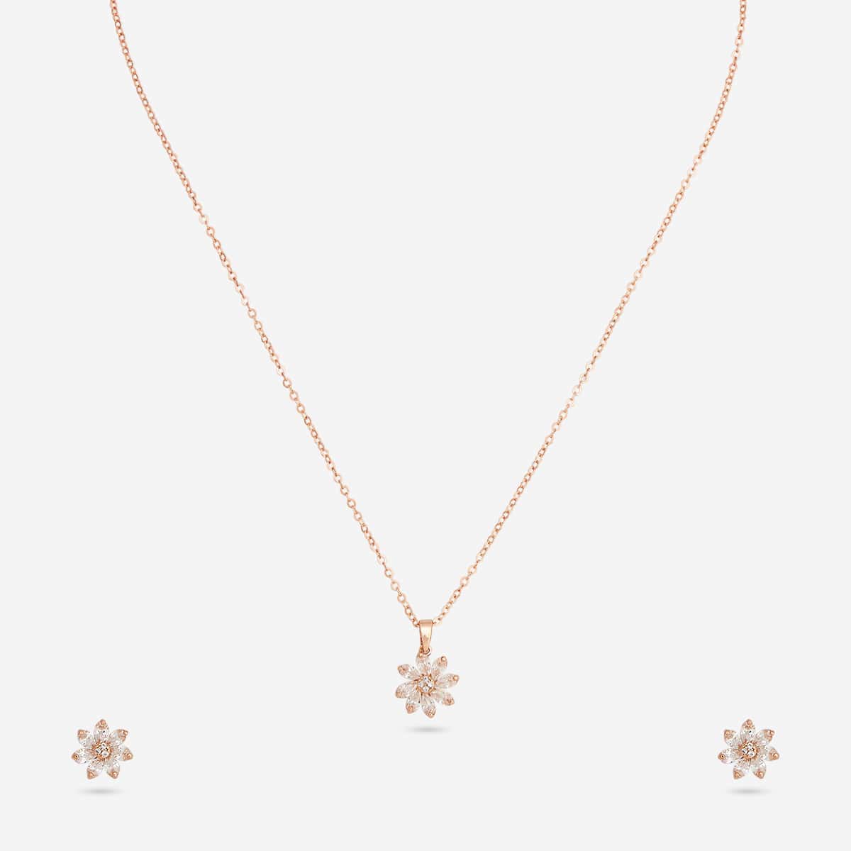 Trendy Zircon Necklace Trendy Necklace 203637