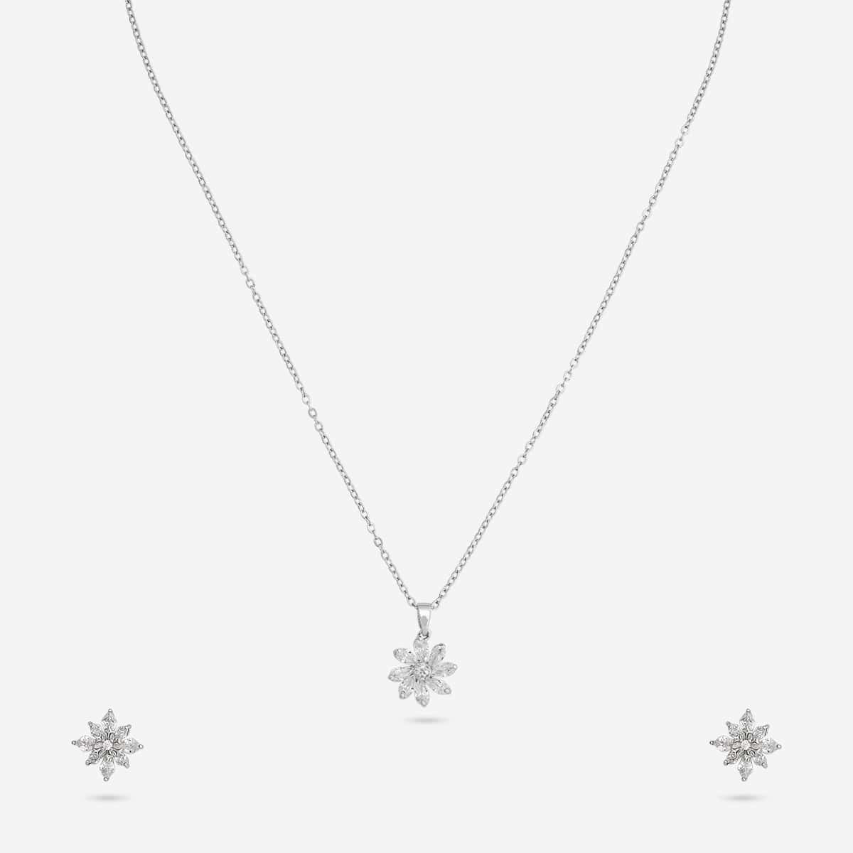 Trendy Zircon Necklace Trendy Necklace 203637