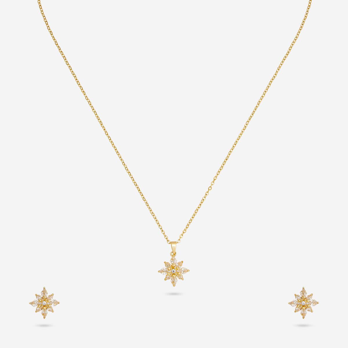 Trendy Zircon Necklace Trendy Necklace 203637