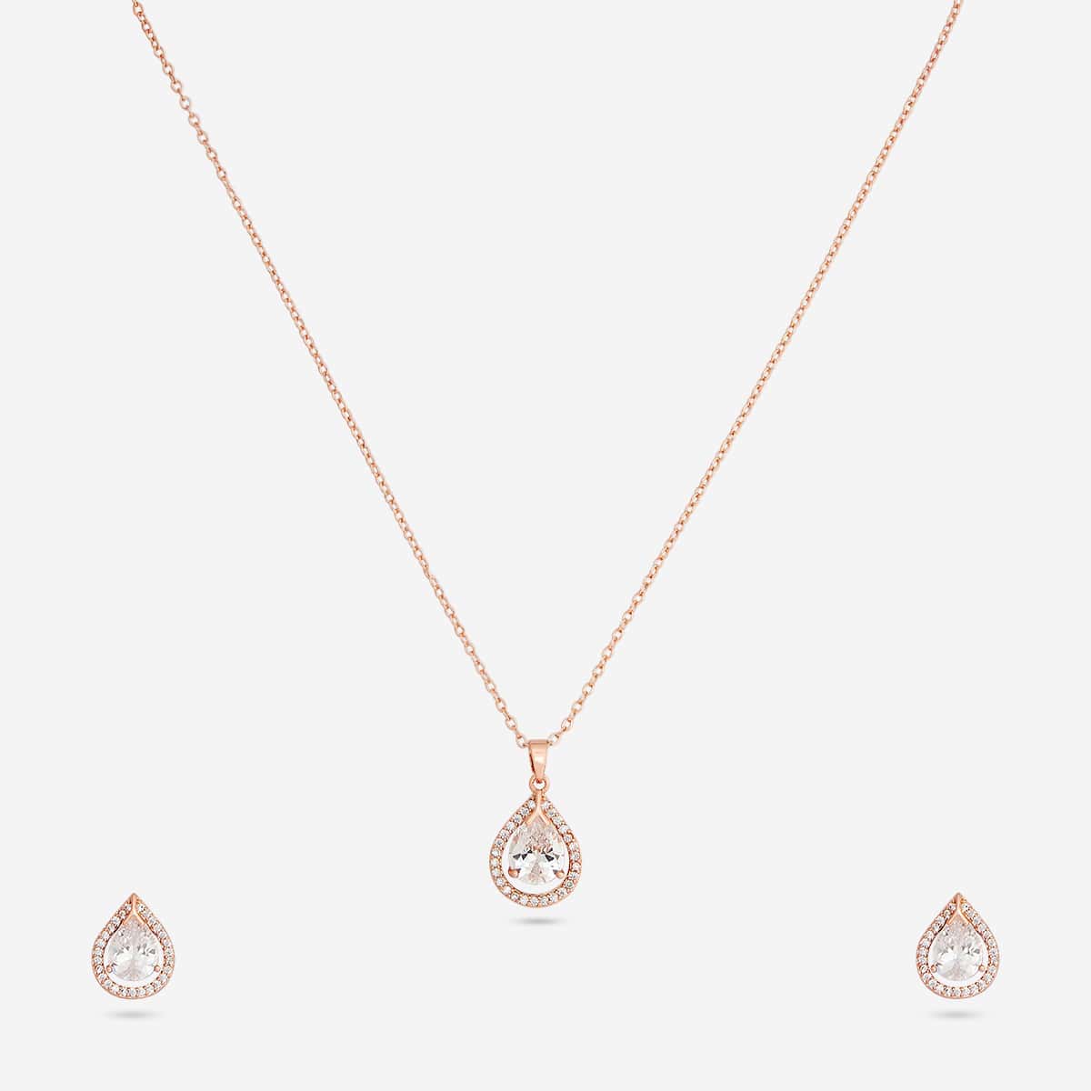 Trendy Zircon Necklace Trendy Necklace 203639