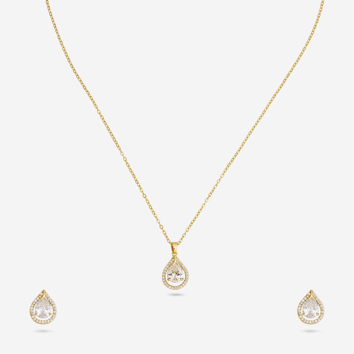Trendy Zircon Necklace Trendy Necklace 203639