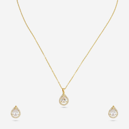 Trendy Zircon Necklace Trendy Necklace 203639