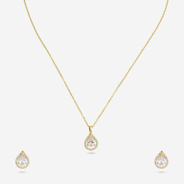 Trendy Zircon Necklace Trendy Necklace 203639