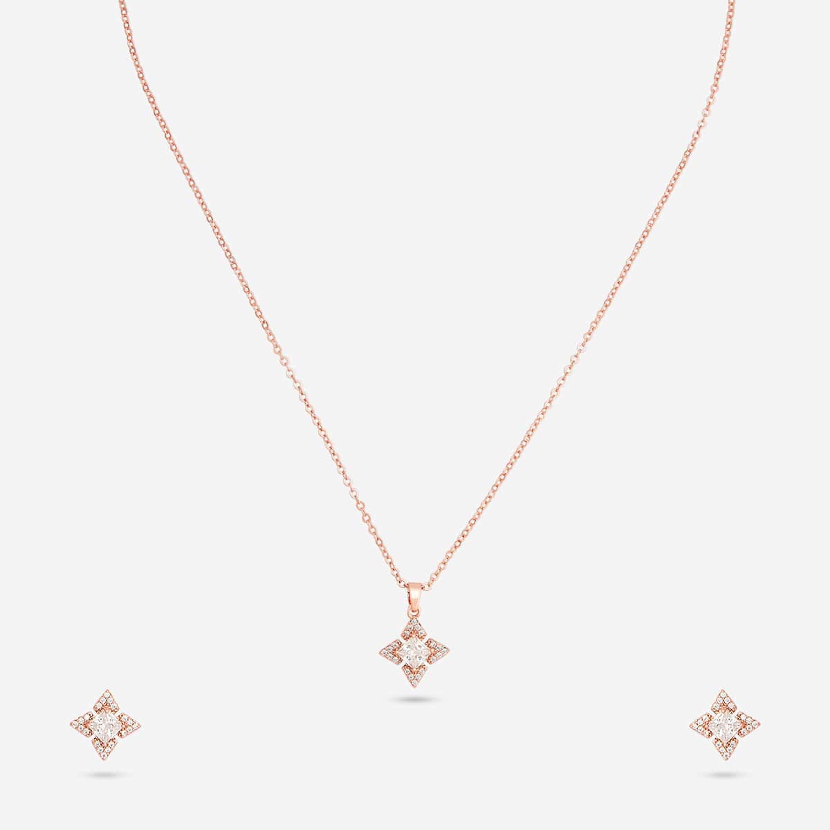 Trendy Zircon Necklace Trendy Necklace 203640
