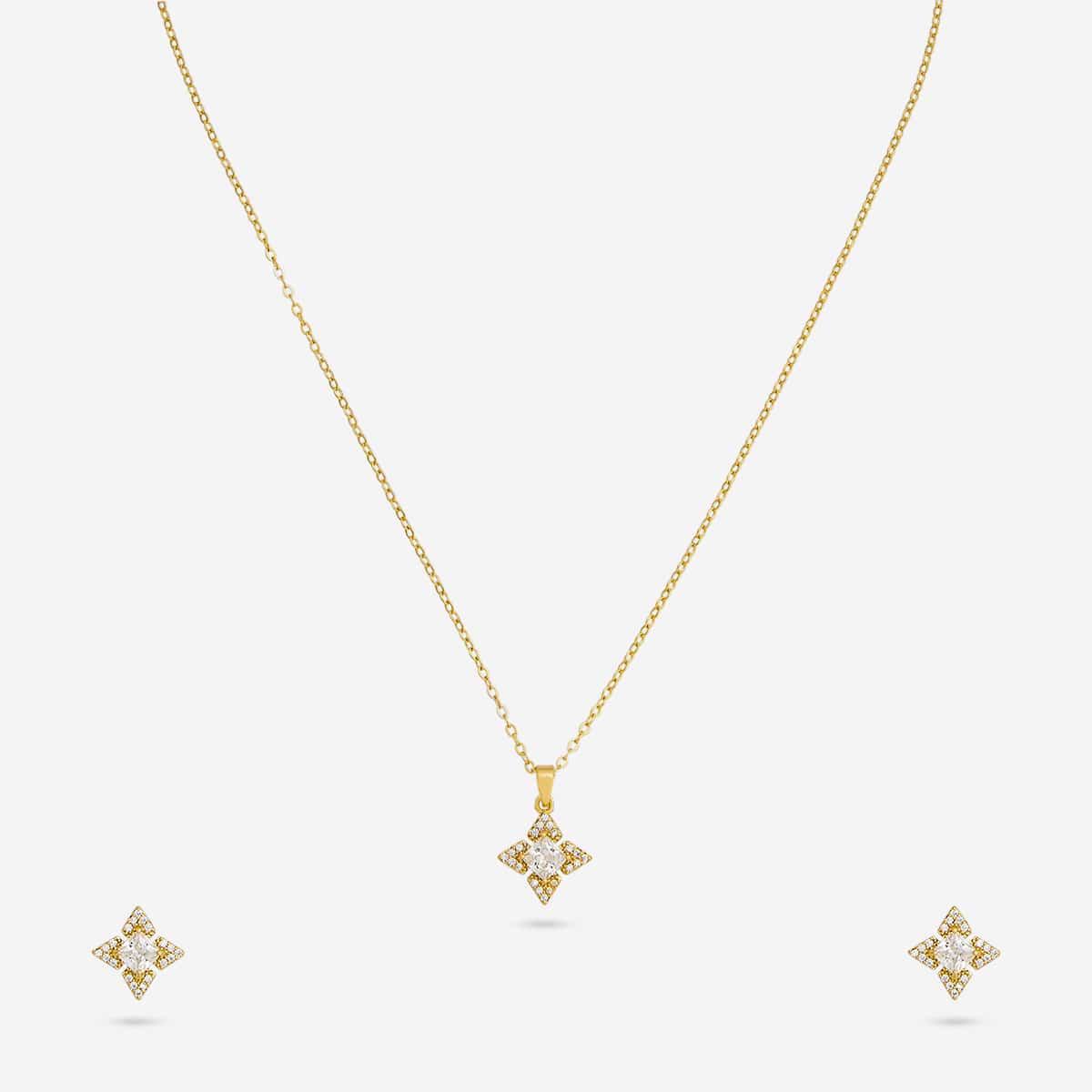 Trendy Zircon Necklace Trendy Necklace 203640
