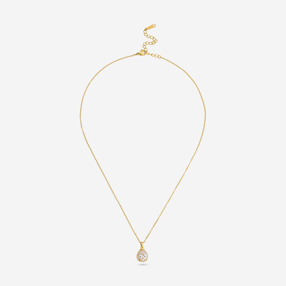 Trendy Zircon Necklace Trendy Necklace 203641