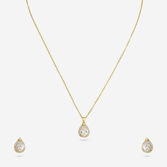 Trendy Zircon Necklace Trendy Necklace 203641