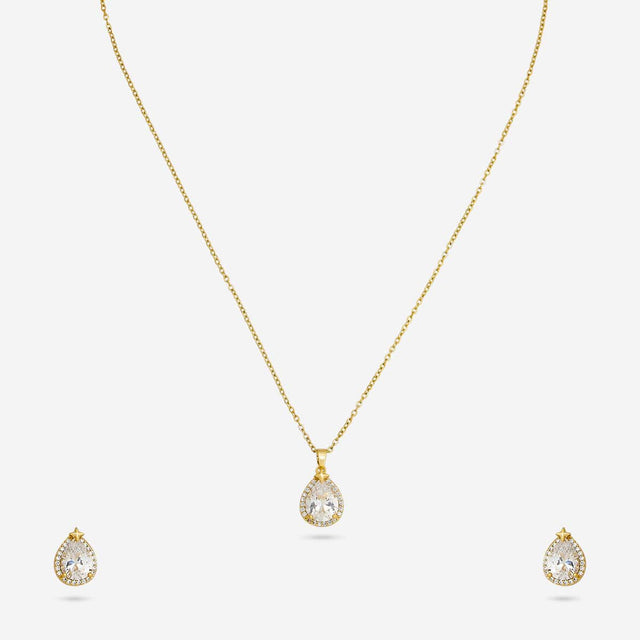 Trendy Zircon Necklace Trendy Necklace 203641