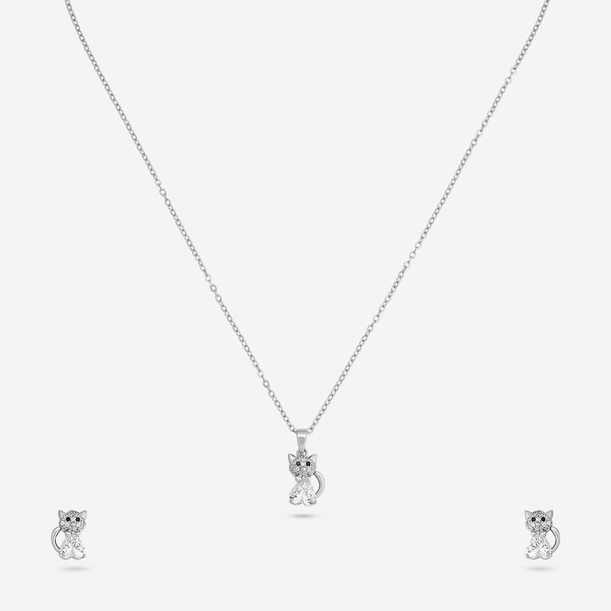 Trendy Zircon Necklace Trendy Necklace 203642