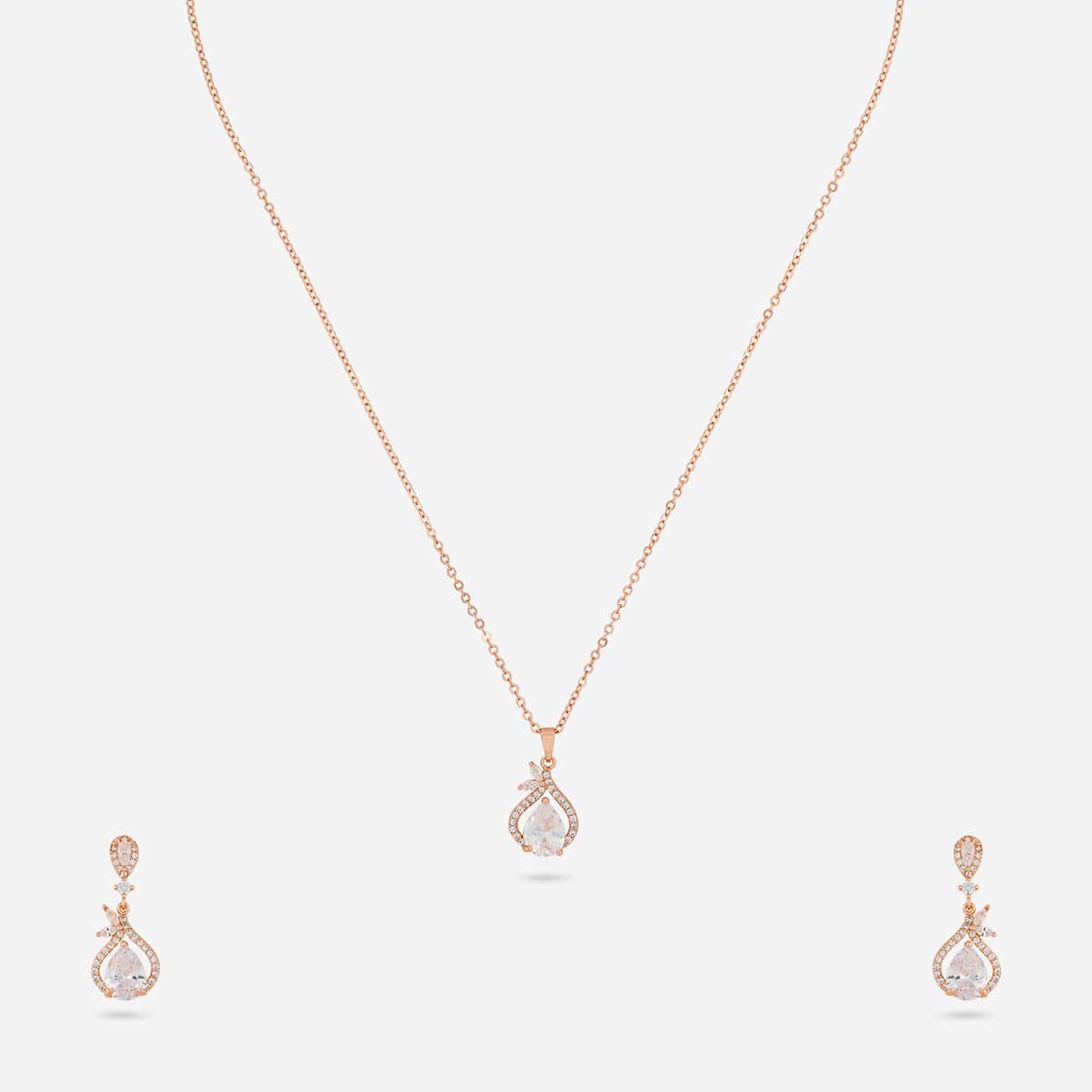 Trendy Zircon Necklace Trendy Necklace 203643