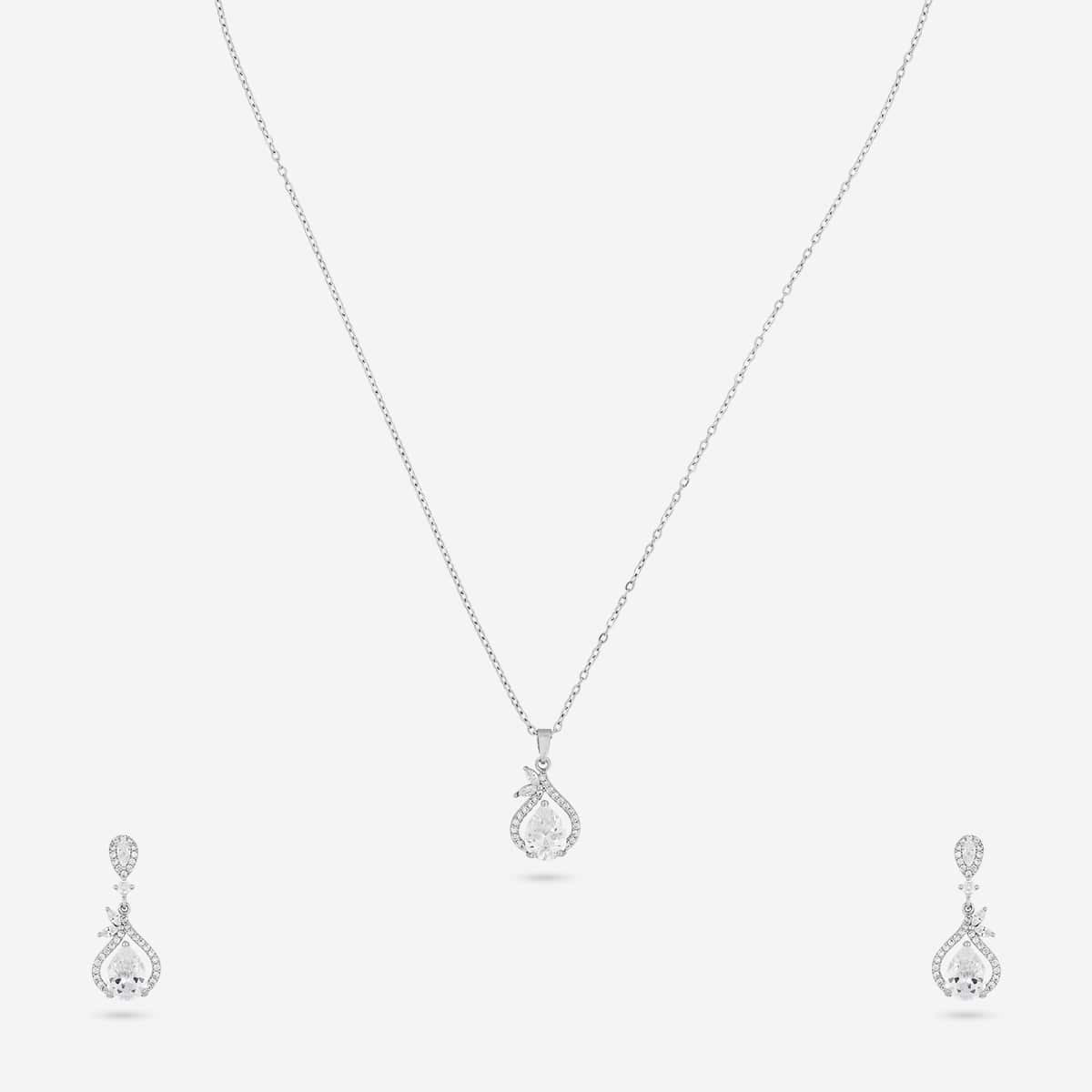 Trendy Zircon Necklace Trendy Necklace 203643