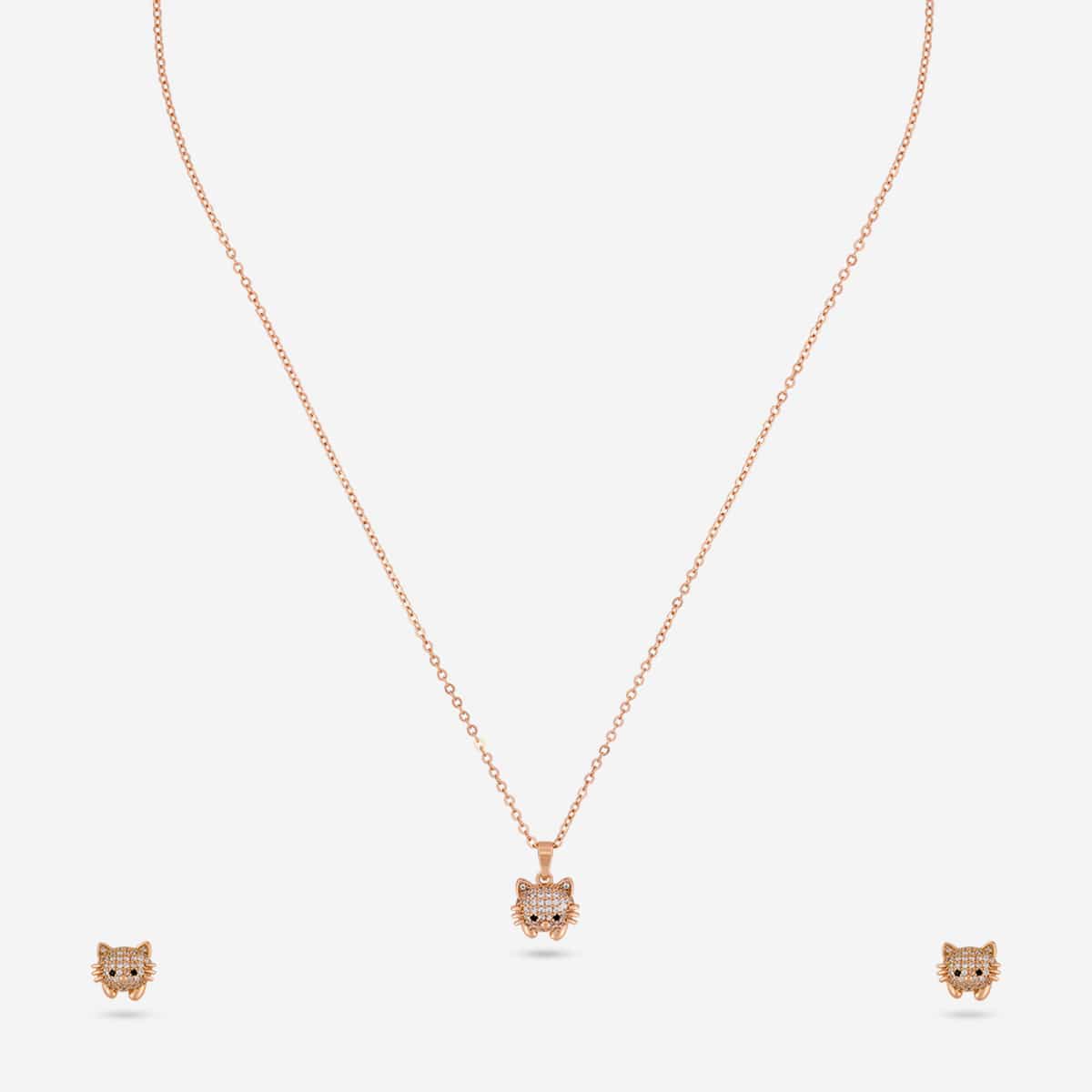 Trendy Zircon Necklace Trendy Necklace 203644