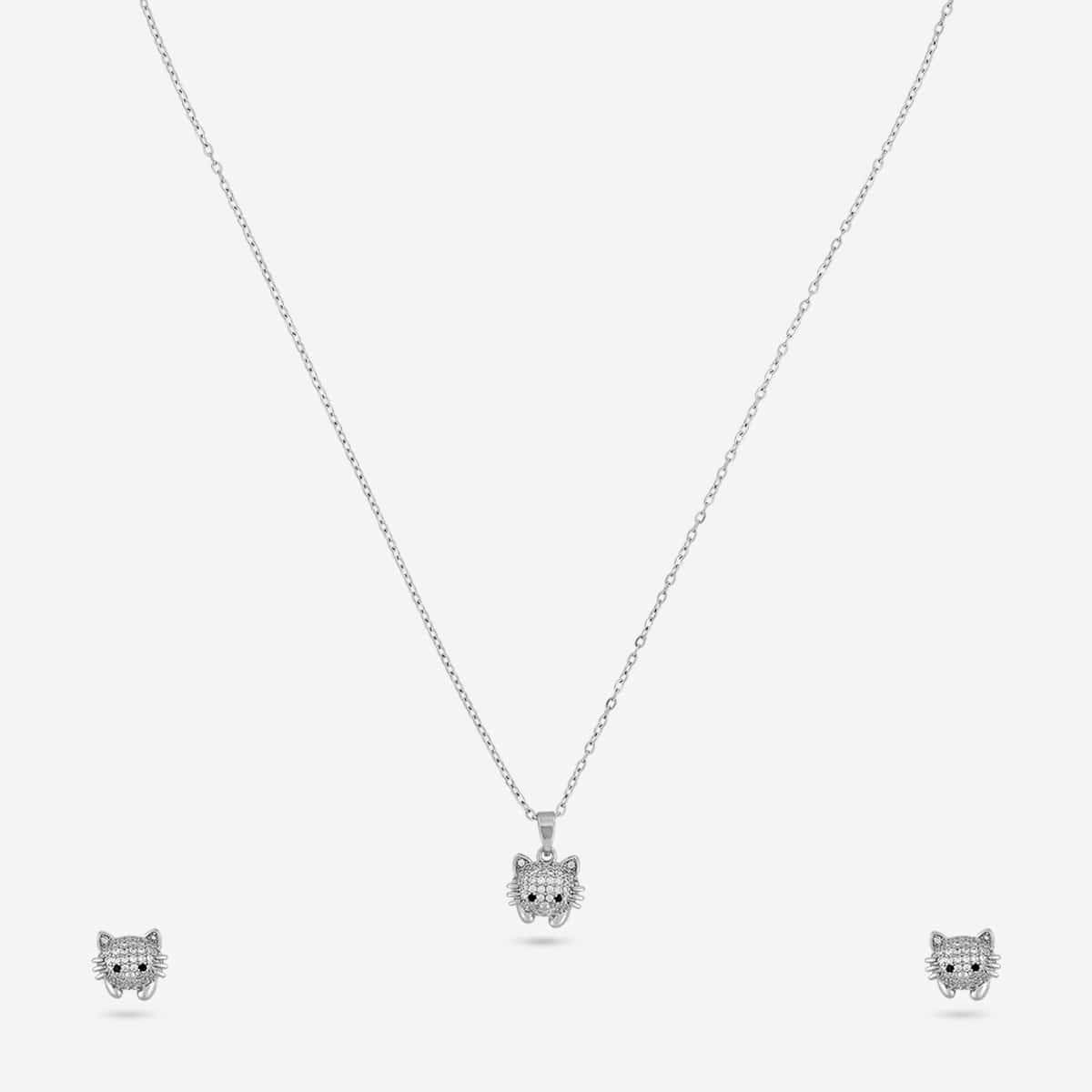 Trendy Zircon Necklace Trendy Necklace 203644