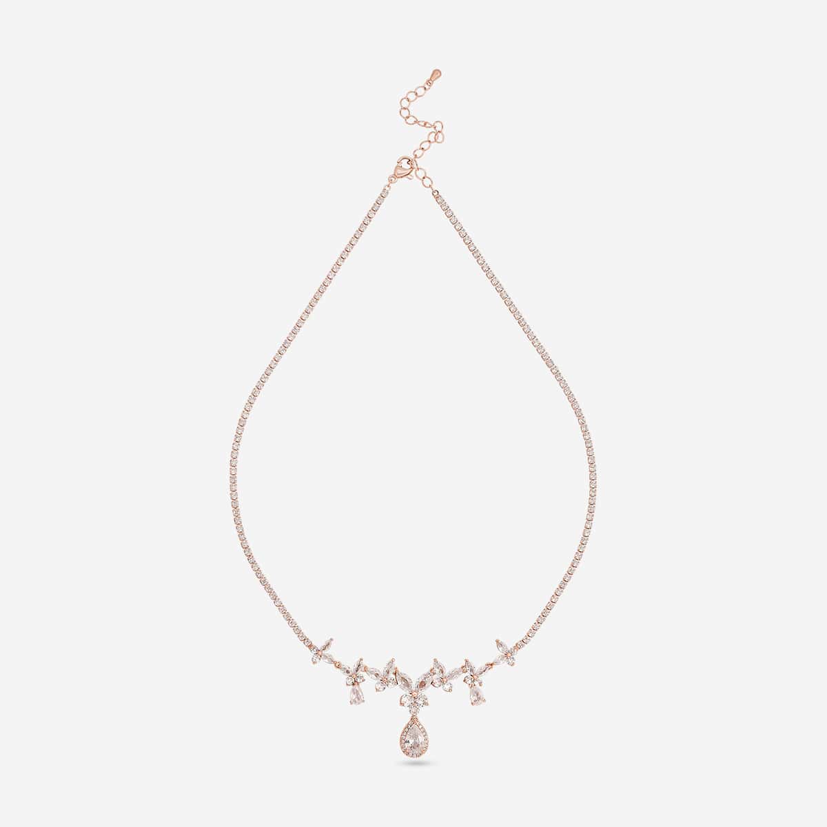 Trendy Zircon Necklace Trendy Necklace 204036