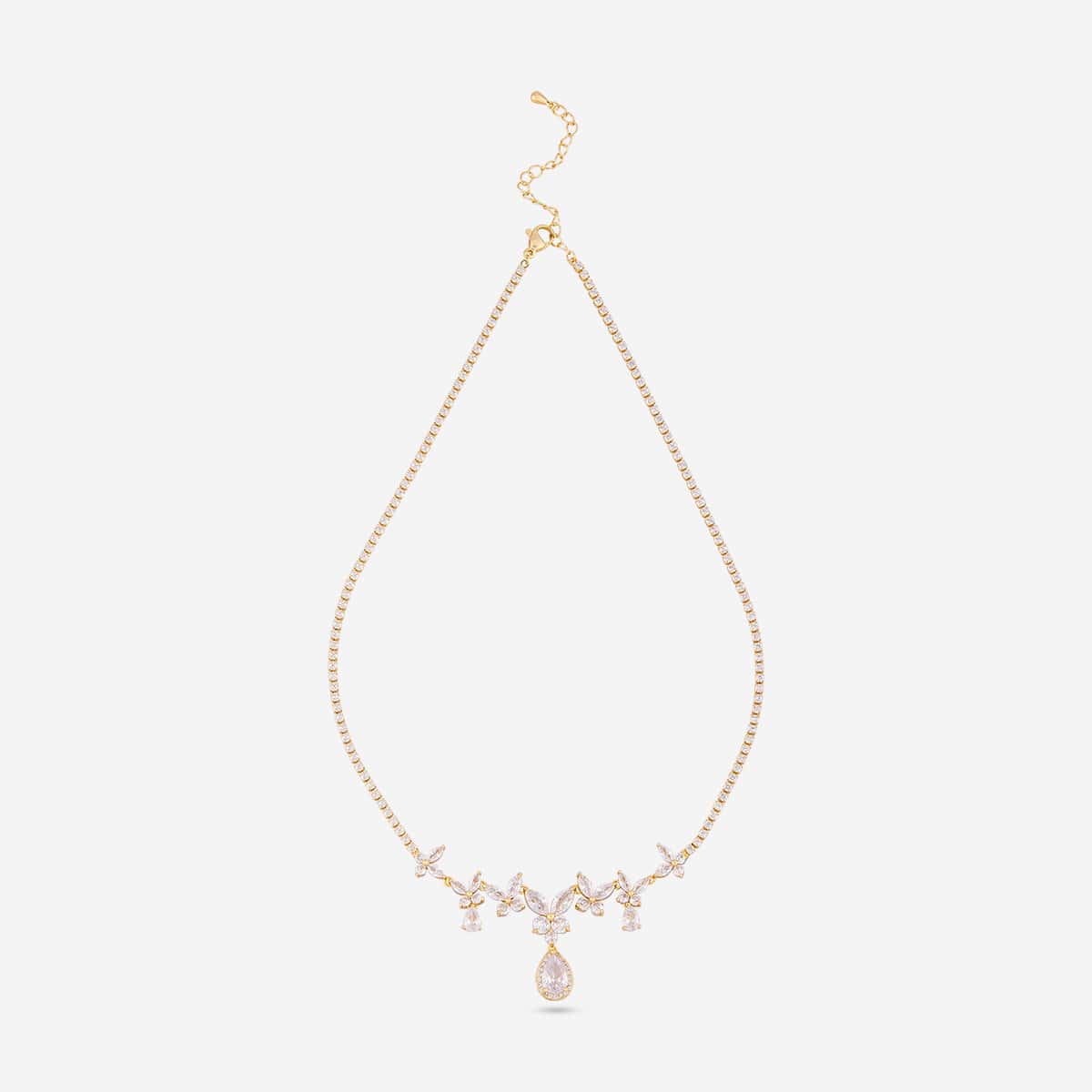 Trendy Zircon Necklace Trendy Necklace 204036
