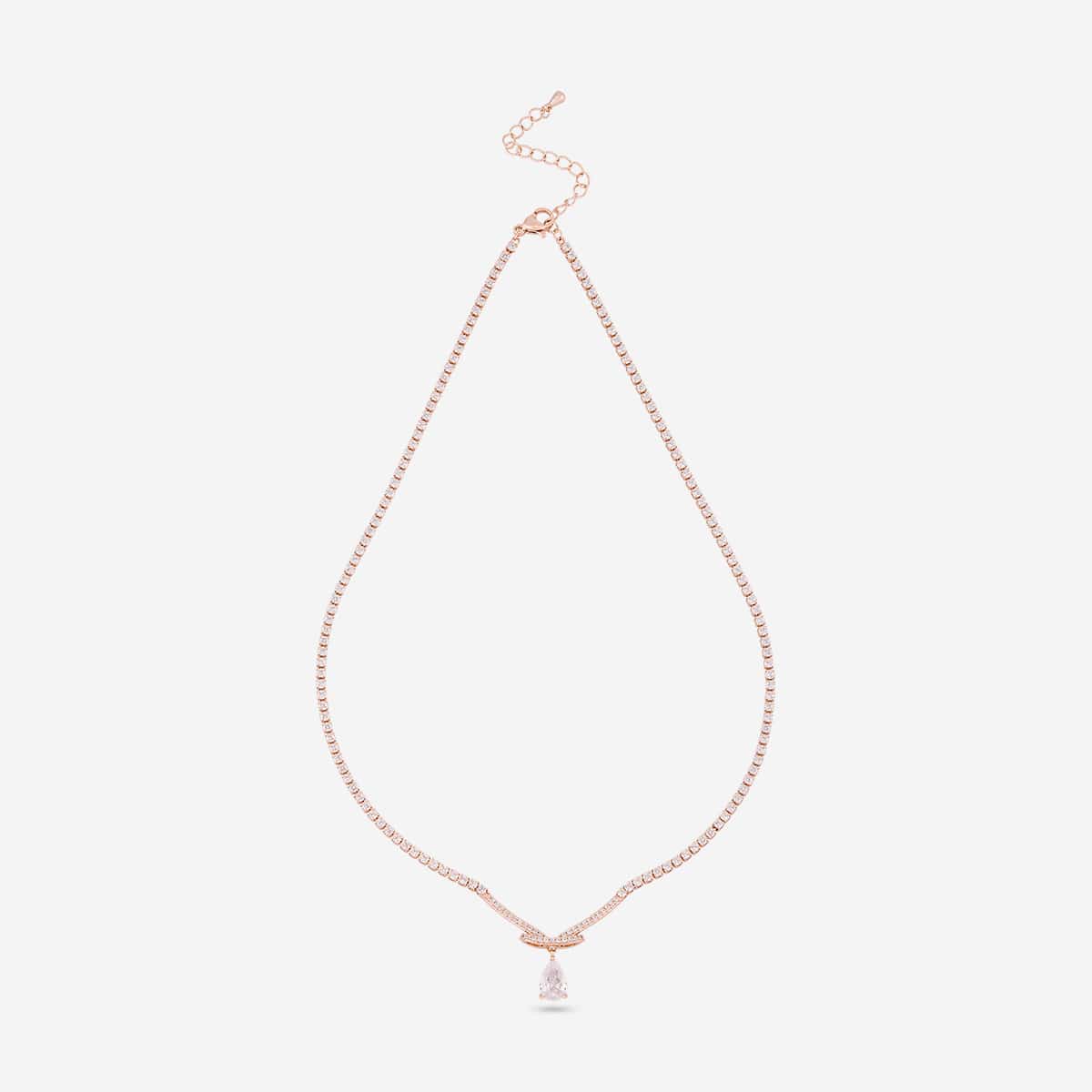Trendy Zircon Necklace Trendy Necklace 204037