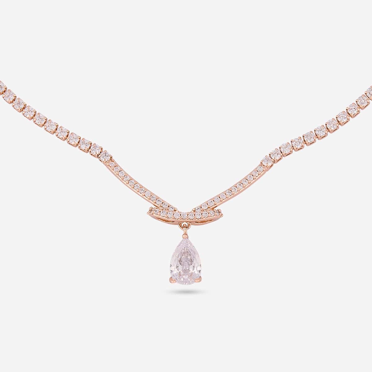 Trendy Zircon Necklace Trendy Necklace 204037