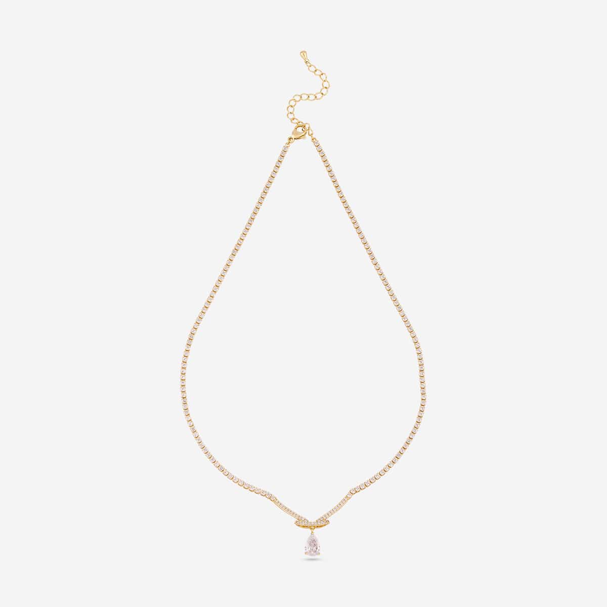 Trendy Zircon Necklace Trendy Necklace 204037