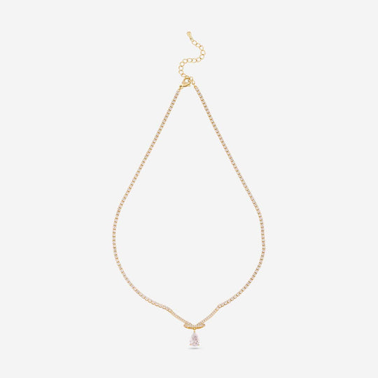 Trendy Zircon Necklace Trendy Necklace 204037