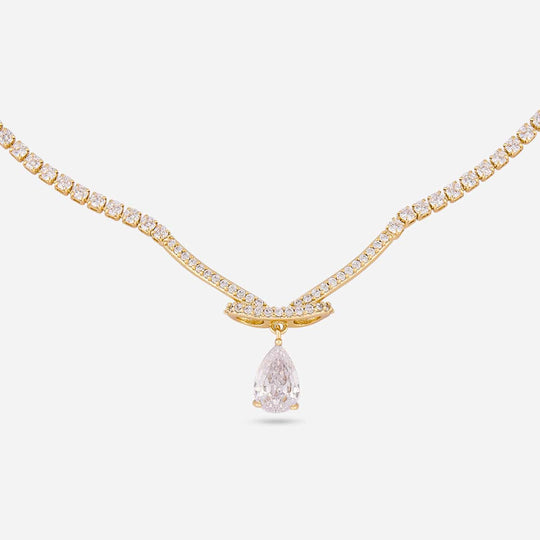 Trendy Zircon Necklace Trendy Necklace 204037
