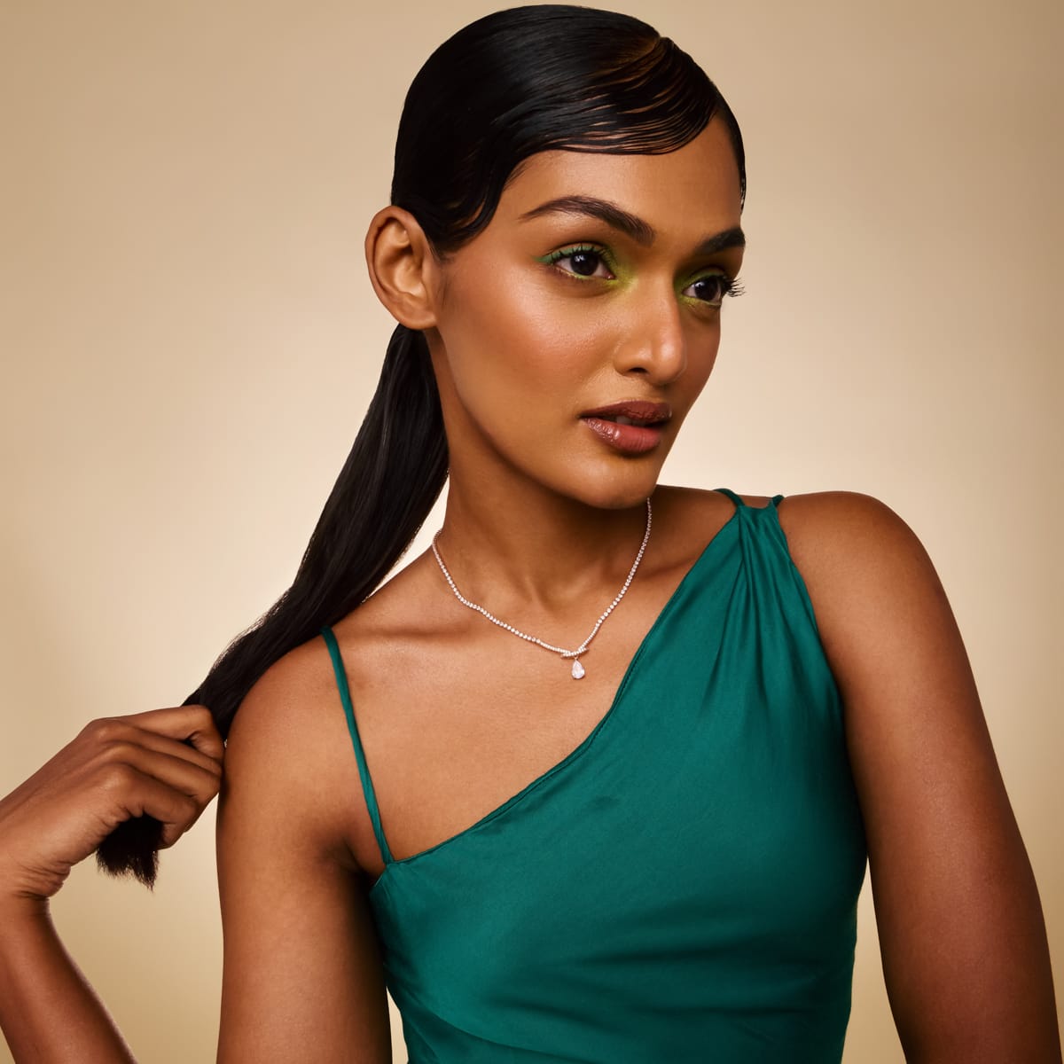 Trendy Zircon Necklace Trendy Necklace 204037