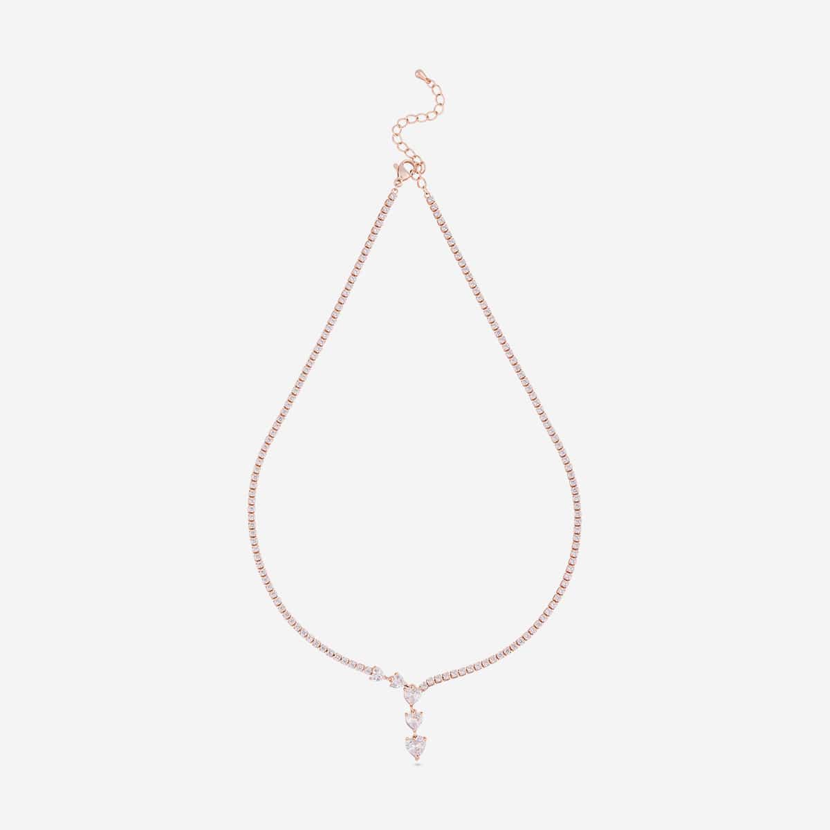 Trendy Zircon Necklace Trendy Necklace 204038