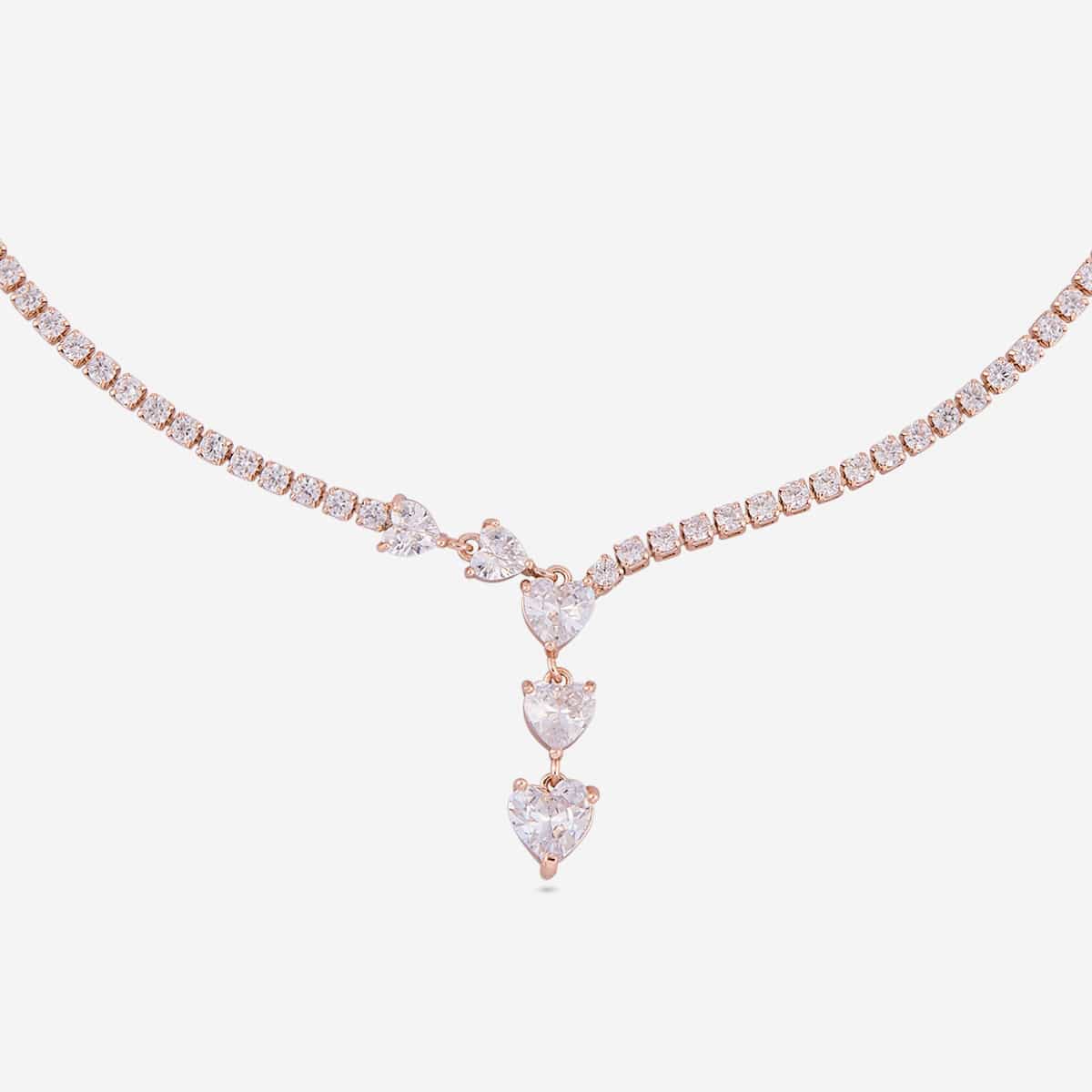 Trendy Zircon Necklace Trendy Necklace 204038
