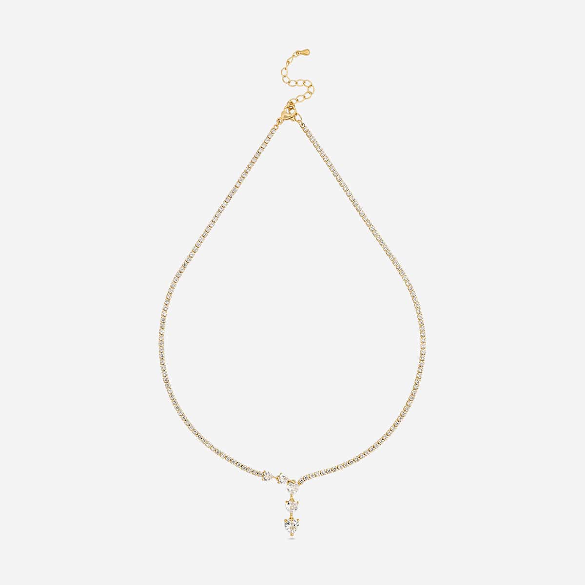 Trendy Zircon Necklace Trendy Necklace 204038