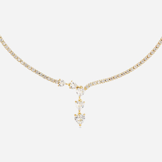 Trendy Zircon Necklace Trendy Necklace 204038
