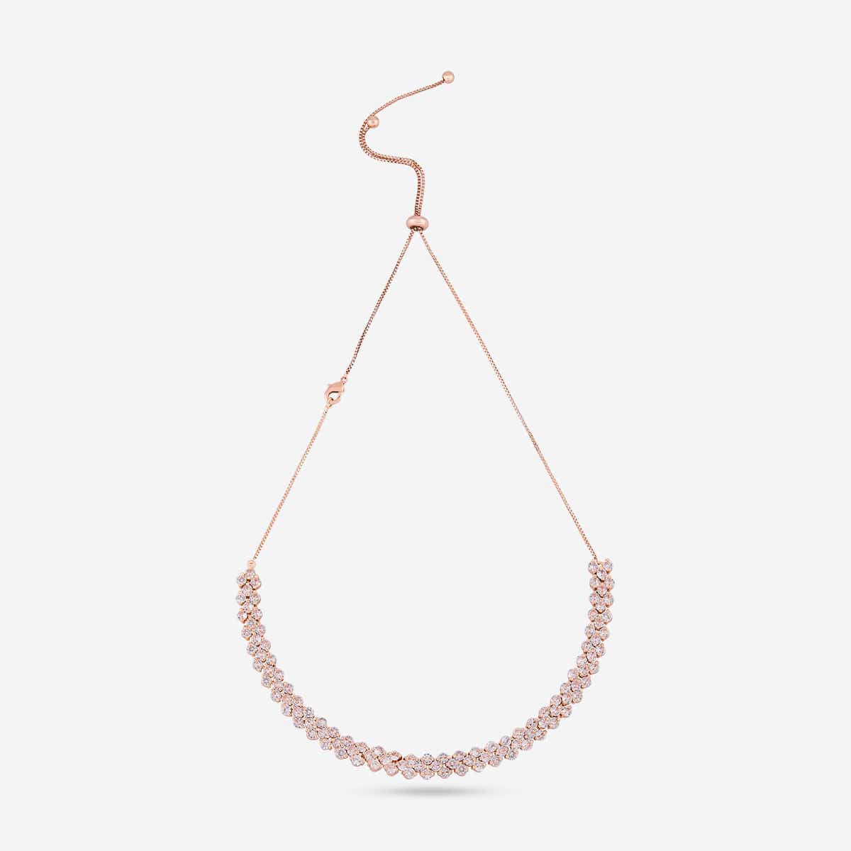 Trendy Zircon Necklace Trendy Necklace 204045